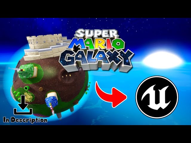 Super Mario Galaxy Scene